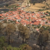Casas de Miravete tras el incendio