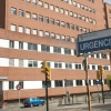 Fachada de la entrada a Urgencias del Hospital Universitario de Girona