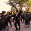 Grupo folklórico bailando una jota