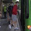 Usuarios del autobús urbano de Cáceres