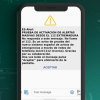 Mensaje de alerta de emergencias