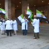 Protesta de los médicos