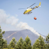 Incendio en el norte extremeño