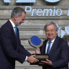 Guterres recibe el premio Carlos V