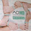 Cartel de la sede de AOEX 