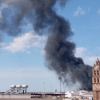 Incendio en Almendralejo