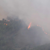 Incendio en el norte extremeño