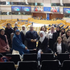 Mujeres musulmanas extremeñas visitan el Parlamento Europeo