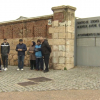 Familias hispano-palestinas en el albergue de Badajoz