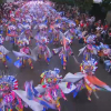 Desfile de comparsas el martes de carnaval en Badajoz 