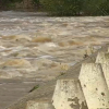 Badén de Torremayor, con el agua de las últimas lluvias