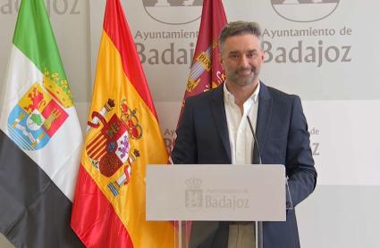 Carlos Pérez, exconcejal de Vox en el Ayuntamiento de Badajoz