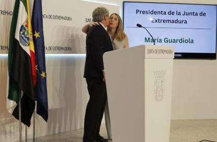 María Guardiola e Ignacio Higuero