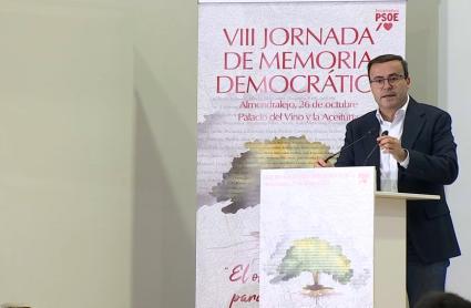 Gallardo defiende que la memoria democrática es de "todas las personas decentes"