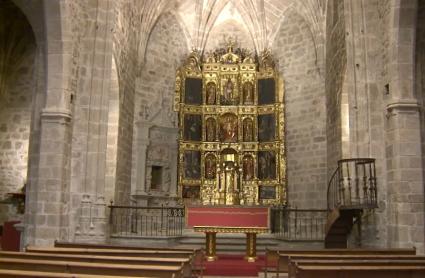 Retablo de la Iglesia de San Martín, tras su restauración