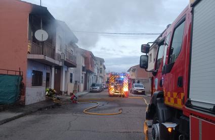 Incendio en Moraleja