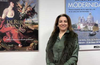 Directora del Museo de Bellas Artes de Badajoz (MUBA), María Teresa Rodríguez.