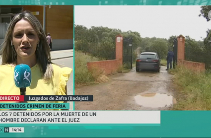 La finca donde ocurrieron los hechos se encuentra a unos dos kilómetros de la población de Feria. La entrada de la finca está en medio de un paraje abrupto y de difícil acceso.