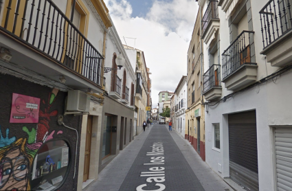 Calle Maestros, donde vivía la mujer reanimada