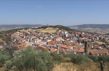 Imagen de Villarta de los Montes desde el aire