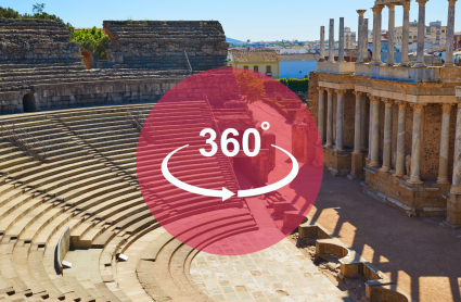 Teatro Romano de Mérida en 360 grados