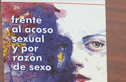 Cartel de la campaña contra el acoso laboral por razón de sexo
