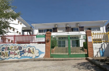 Colegio Gabriel y Galán en el barrio de Aldea Moret (Cáceres)