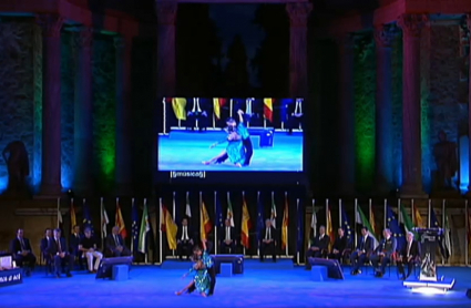 acto solemne de entrega de Medallas de Extremadura en Mérida