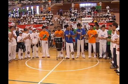 Imagen de archivo de la ceremonia de clausura de las Escuelas Deportivas. 