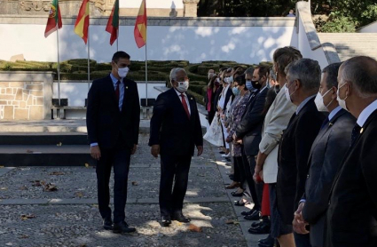 Sánchez y Costa en la cumbre hispanolusa de A Guarda