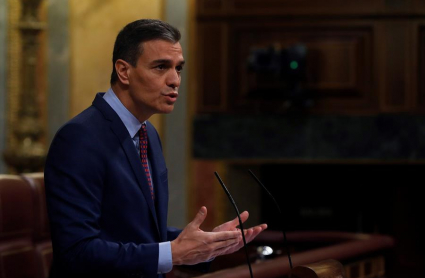 Pedro Sánchez en el Congreso