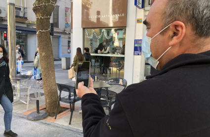 Mario Martín, uno de los premiados con el cuarto premio