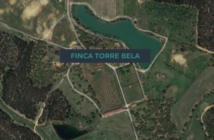 Localización de la finca donde se organizó la cacería