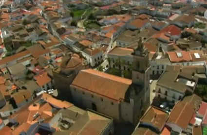 Vista aérea de Fuente de Cantos