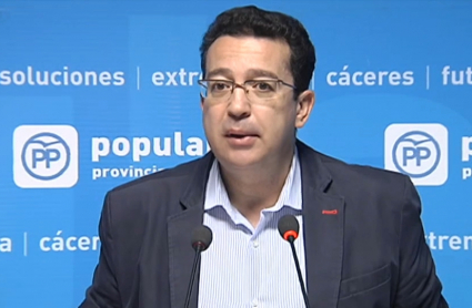 Fernando Manzano, Secretario General PP Extremadura