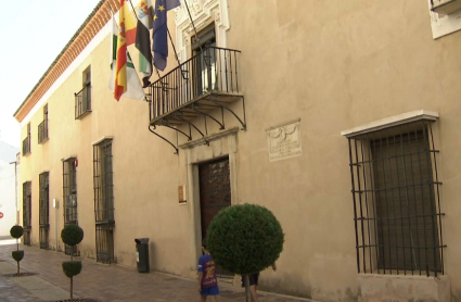 Fachada del ayuntamiento de Almendralejo 