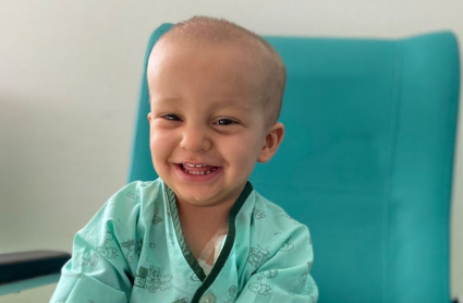 Pablo, diagnosticado con cáncer a los 8 meses de vida