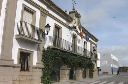 Fachada del Ayuntamiento de San Vicente de Alcántara