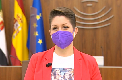 Soraya Vega, diputada del PSOE en la Asamblea