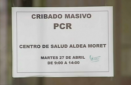 Cribado masivo en Aldea Moret, Cáceres