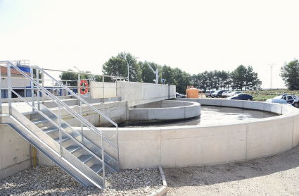 Estación de aguas residuales en Castilla-la Mancha