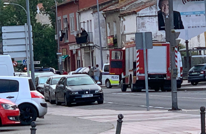 Imagen del accidente minutos después de producirse