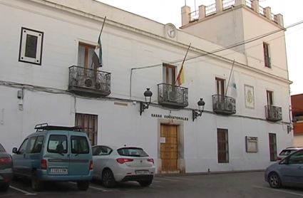 Fachada Ayuntamiento de Los Santos de Maimona