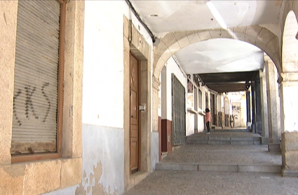 Imagen de la Plaza Mayor de Jaraíz de la Vera