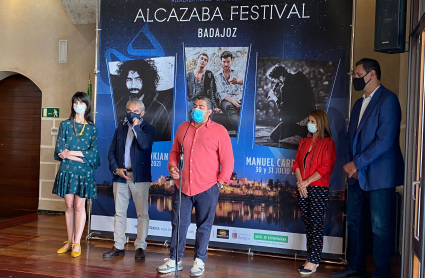 Presentación del cartel del Alcazaba Festival