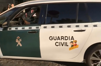 Vehículo de la Guardia Civil