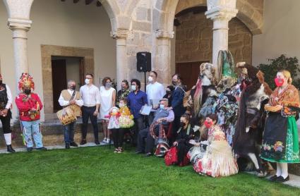 Presentación de 'Alma y memoria' en Presidencia de la Junta, en Mérida.