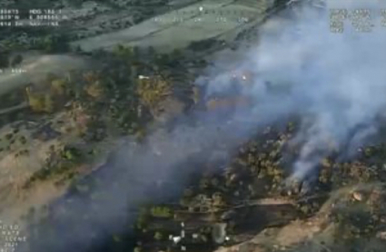 Incendio Malpartida de Cáceres