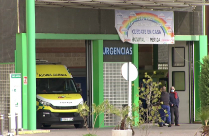 Urgencias del Hospital de Mérida. 