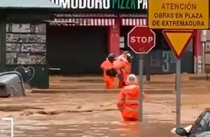 Momento exacto en el que se produce el rescate